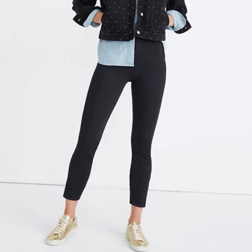 Madewell Fraser Slim Pants Black sz 27